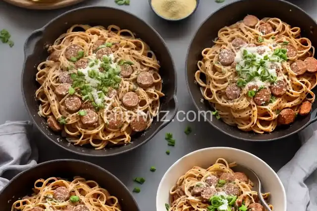 Sunny's 5-Ingredient Spicy Sausage Carbonara
