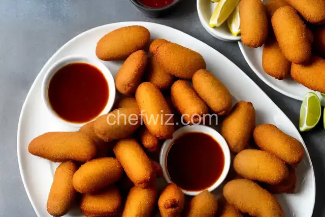 Sunny’s Easy Hush Puppies with a Hot Honey Dipping Sauce