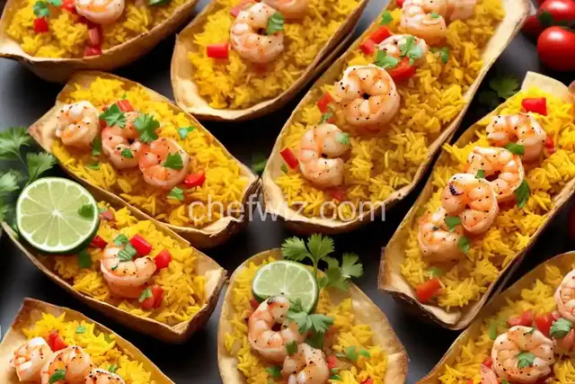 Sunny's Easy Shrimp and Rice Pineapple Boats