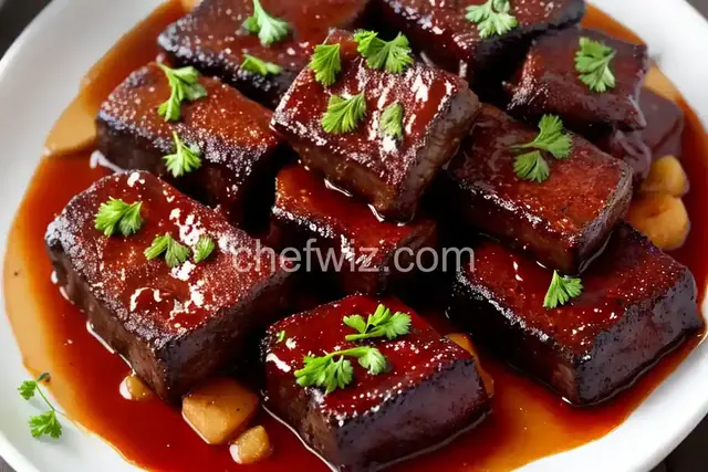 Sunny's Honey BBQ Oven Short Ribs