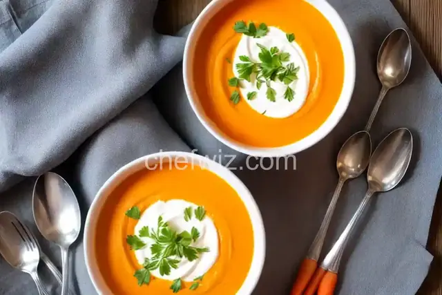 Sunny's Quick Chilled Carrot Soup