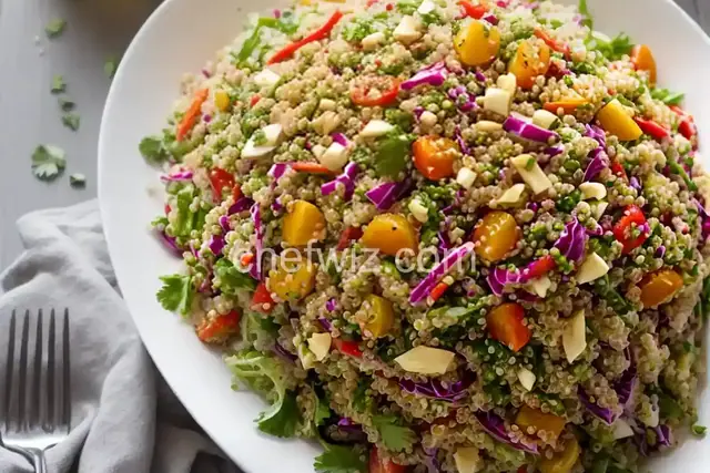 Sunshine Slaw with Quinoa