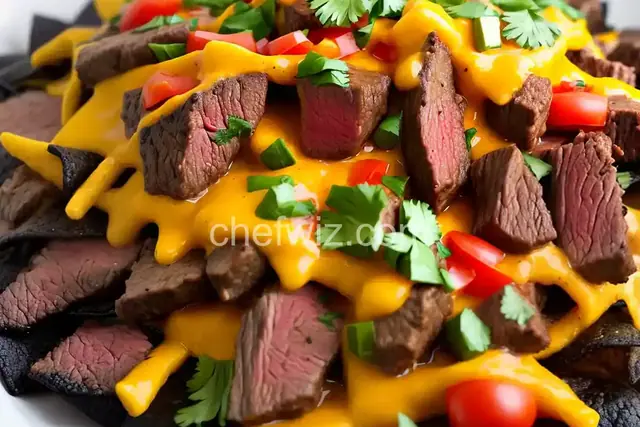 Super Deluxe Steak Nachos