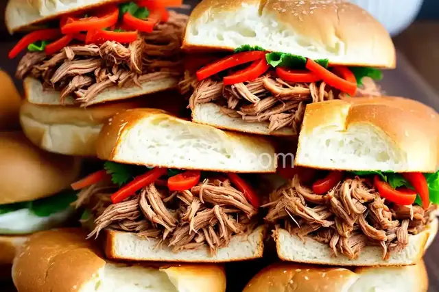 Super-Easy Pulled Pork Sandwiches
