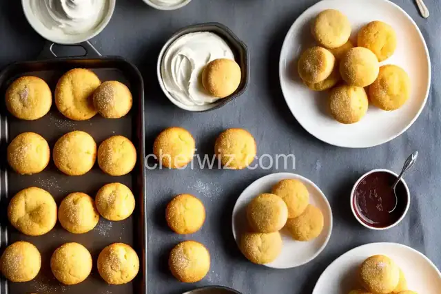 Super Easy Vanilla Custard Puffs