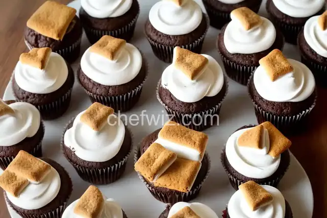 Super S'Mores Cupcakes