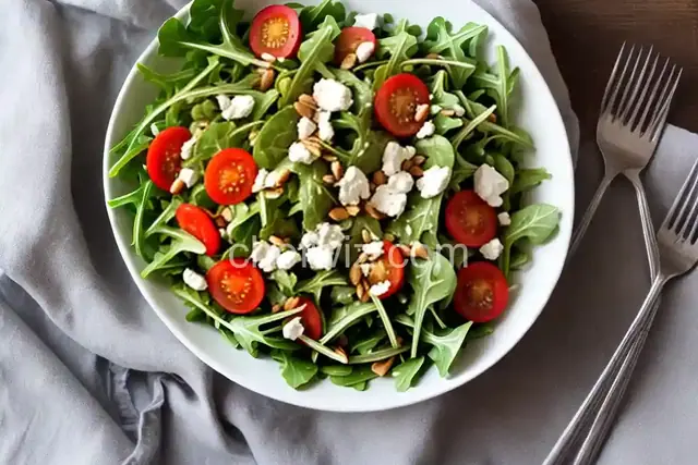 Super Simple Arugula Salad