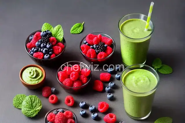 Superfood Berry-Green Smoothie