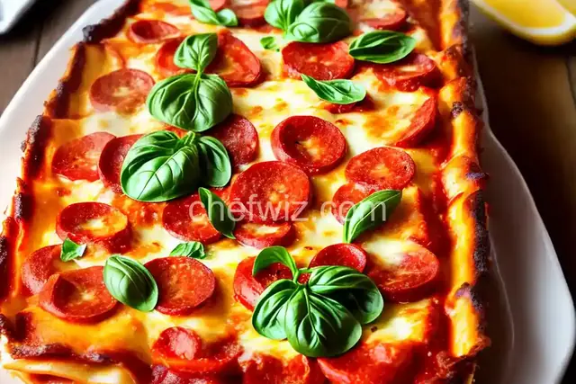 Supreme Pizza Lasagna