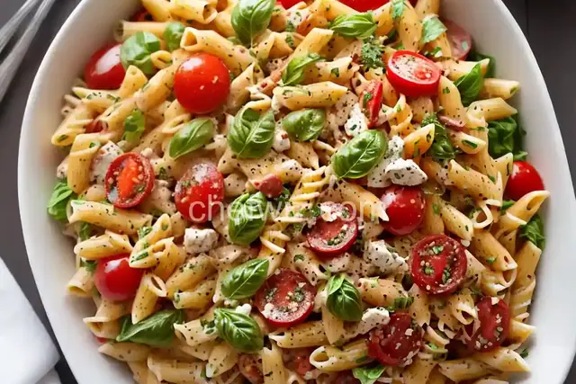 Supreme Pizza Pasta Salad