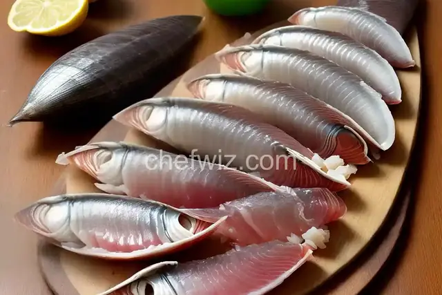 Surf Clam Sashimi - How to Peel, Prepare and Blanch