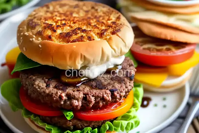 Surf and Turf Burger