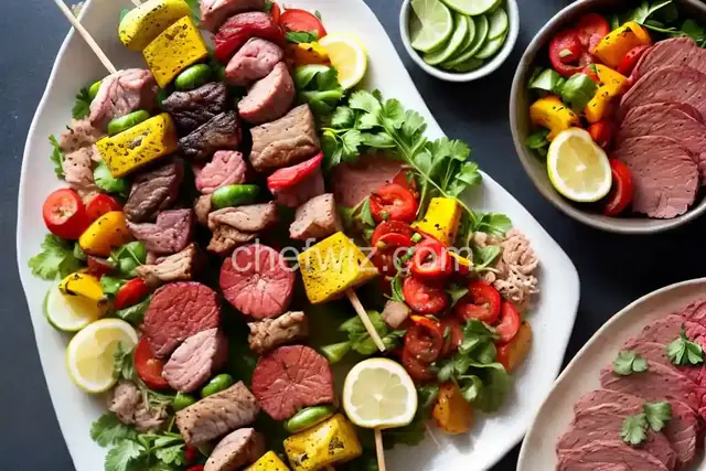 Surf and Turf Skewers