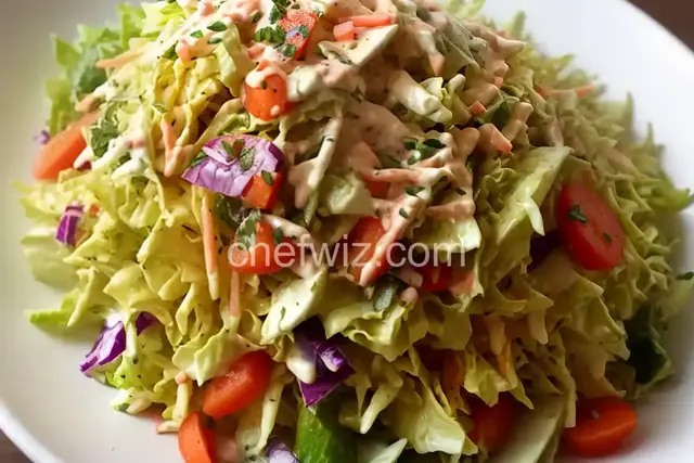 Susan's Vinaigrette Coleslaw