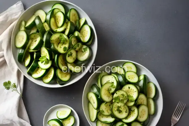 Swedish Pickled Cucumbers