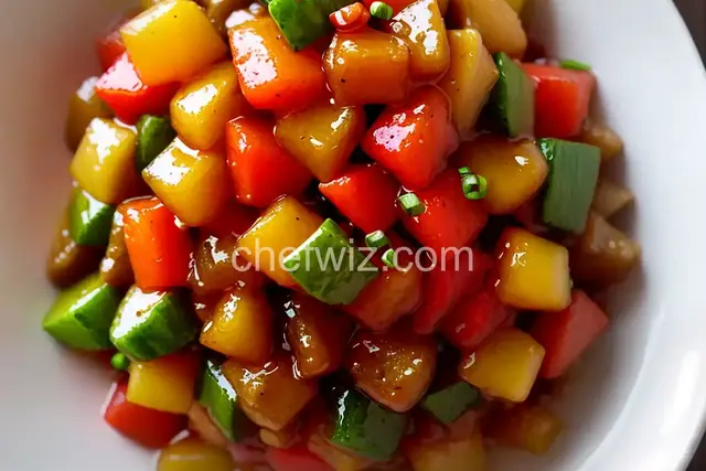 Sweet & Sour Watermelon Rind Stir-Fry