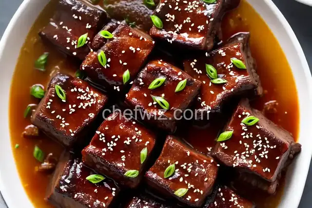 Sweet Asian Short Ribs