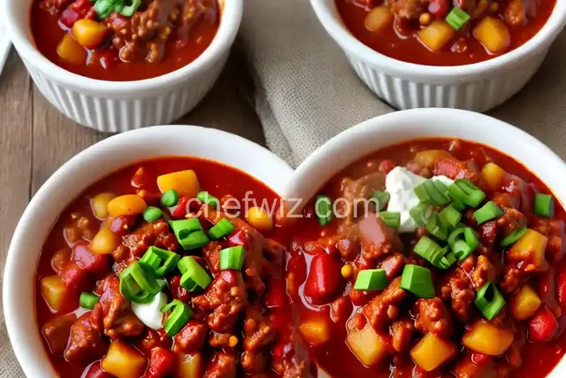 Sweet BBQ Pork Chili