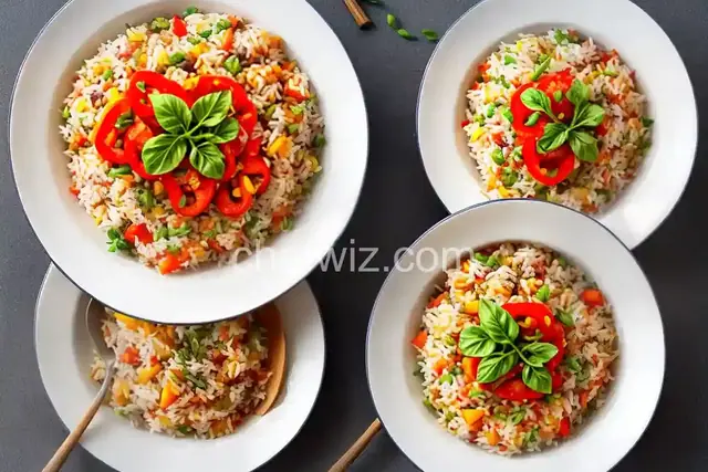 Sweet Bell Pepper Rice