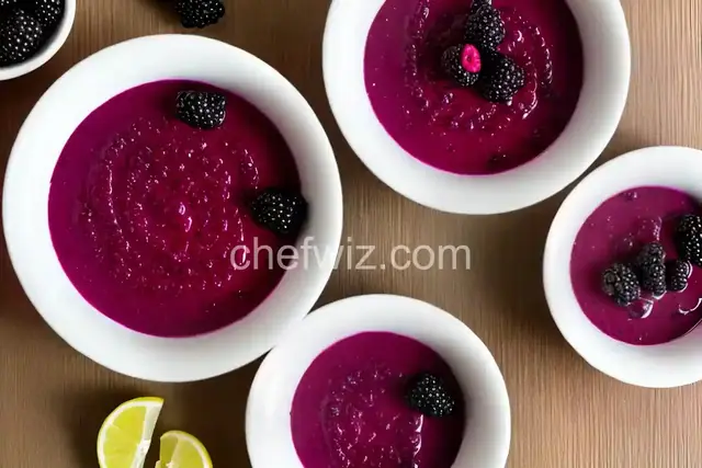 Sweet Blackberry and Brandy Sauce