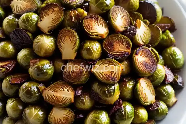 Sweet Chili Roasted Brussels Sprouts