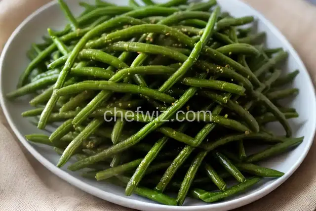 Sweet Green Bean Bundles