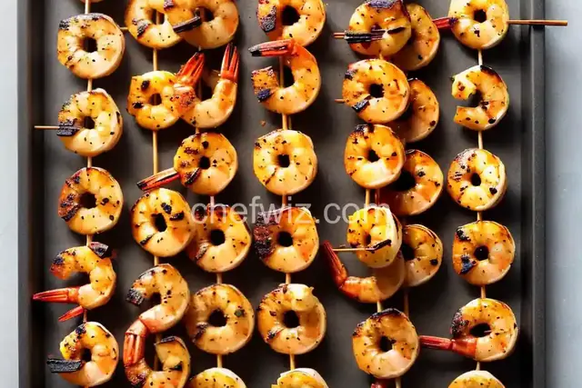 Sweet Grilled Shrimp Skewers