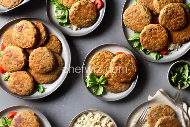 Sweet Italian Chicken Sausage Patties