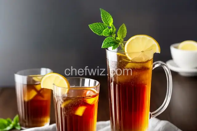 Sweet Minted Tea