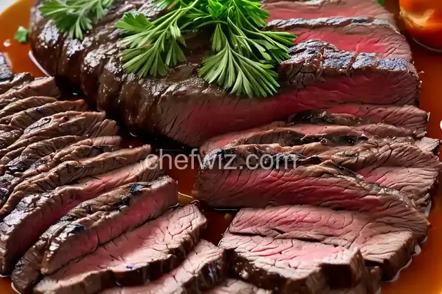 Sweet Onion–Marinated Skirt Steak