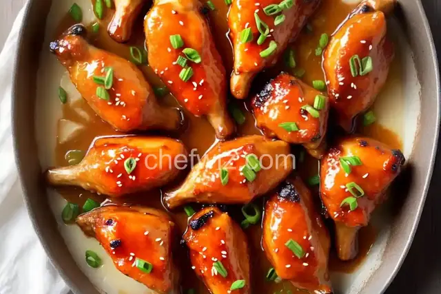 Sweet Orange Chicken Drumsticks
