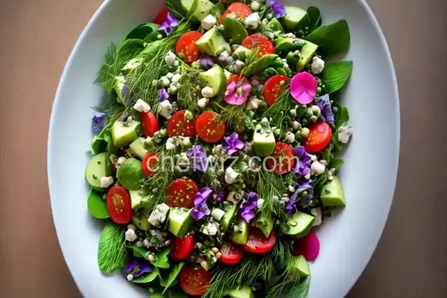 Sweet Pea and Dill Salad