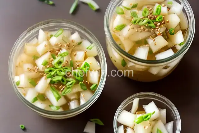 Sweet Pickled Daikon Radish Recipe