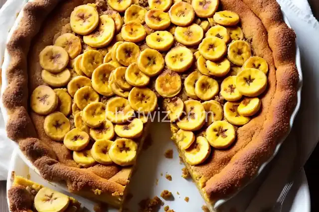 Sweet Plantain Pie
