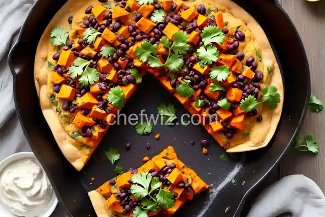 Sweet Potato & Black Bean Tostadas