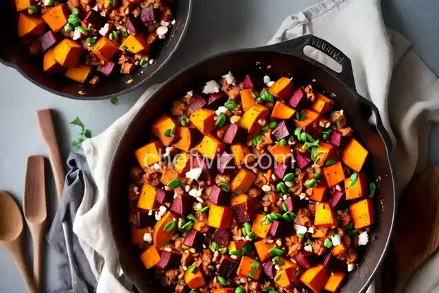 Sweet Potato-Beet Hash