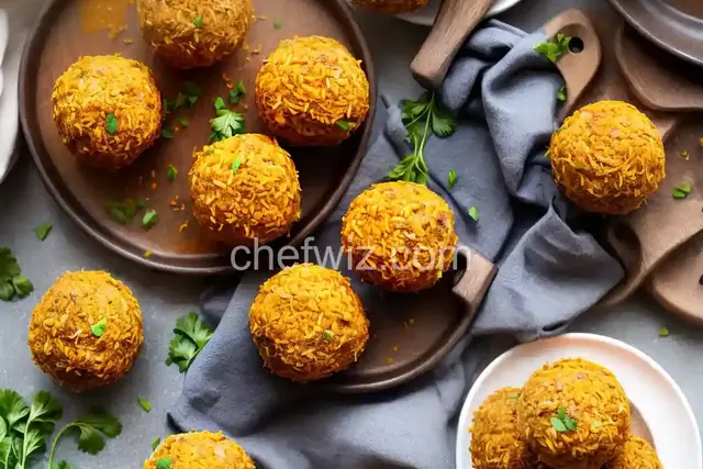Sweet Potato Bird Balls
