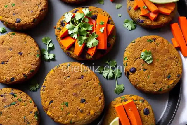 Sweet Potato Black Bean Burgers