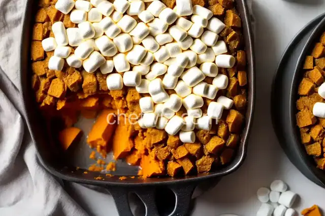 Sweet Potato Casserole With Marshmallows Recipe