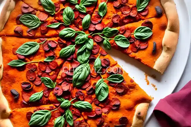 Sweet Potato Crust Pizza