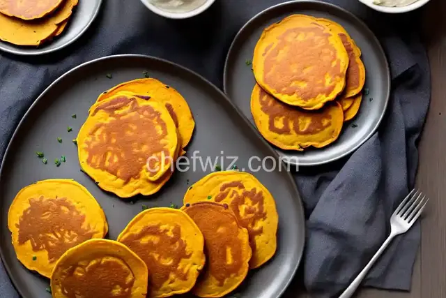 Sweet Potato Pancakes Made With Leftover Mashed Sweet Potatoes Recipe