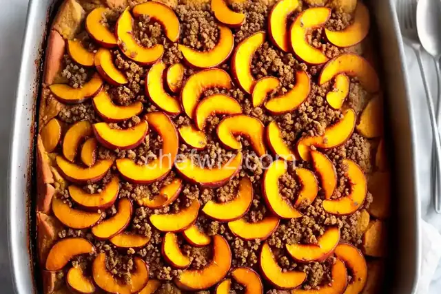 Sweet Potato Peach Bake