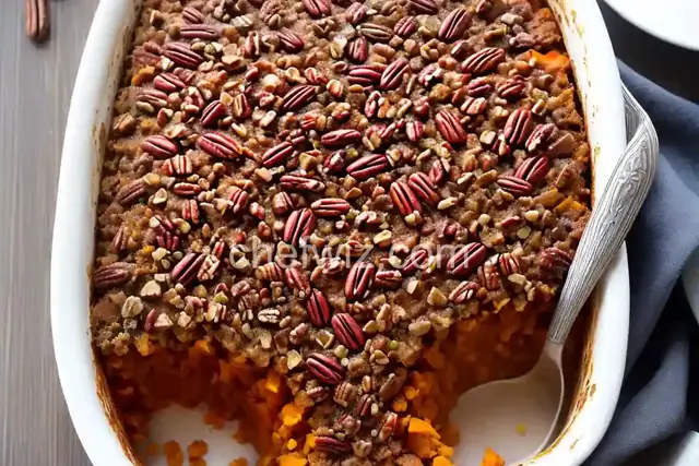 Sweet Potato-Pecan Casserole