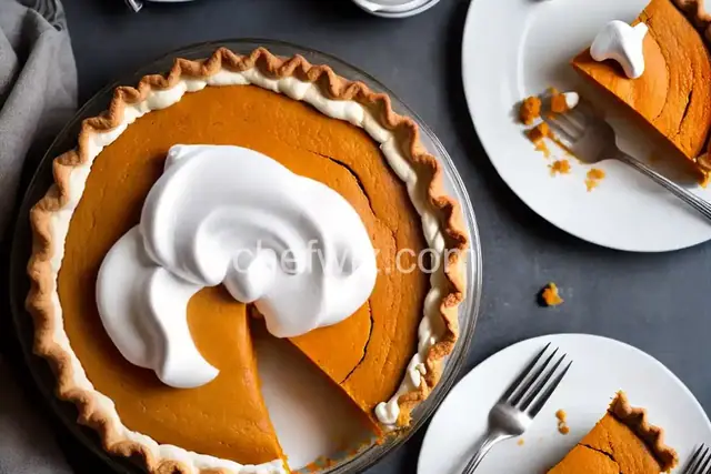 Sweet Potato Pie with Marshmallow Meringue