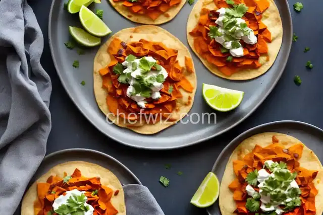 Sweet Potato Tostadas