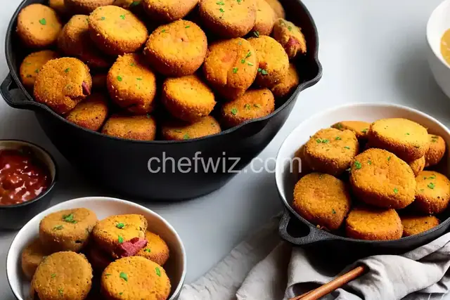 Sweet Potato and Bacon Hush Puppies