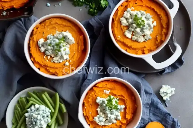 Sweet Potato and Blue Cheese Dip