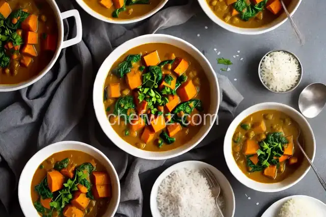 Sweet Potato and Spinach Curry Recipe