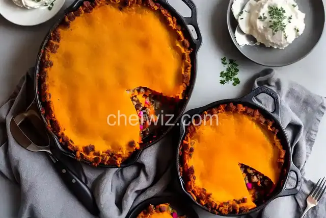Sweet Potato and Venison Shepherd's Pie