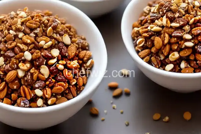 Sweet, Spicy and Salty Candied Nut Mix